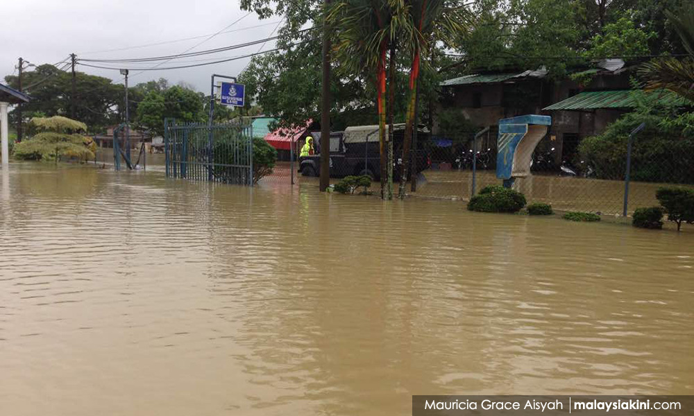 Jumlah mangsa  banjir di K'tan menurun tengahari ini
