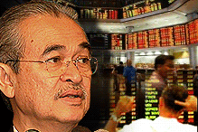 abdullah ahmad badawi and klse malaysia stock exchange
