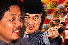 dr ooi kee beng and pak lah and umno