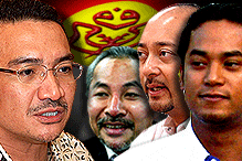 hishamuddin hussein khir toyo mukhriz khairy jamaluddin umno