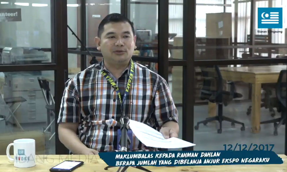 Rafizi minta maaf pada 'abang' menteri