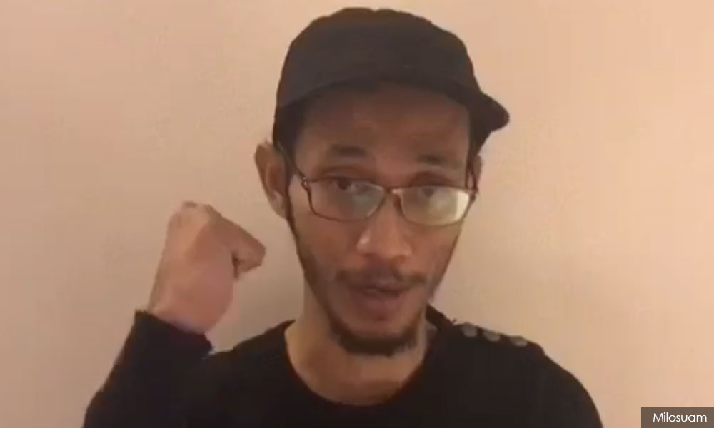 Milosuam bebas, ikrar lawan tetap lawan