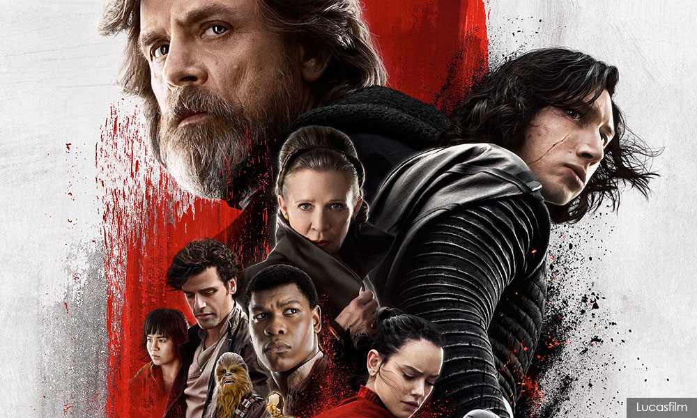 The Last Jedi mengutip sisa dicicirkan trilogi dulu