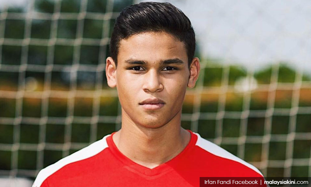 Anak Fandi Ahmad bakal jalani pemilihan di England