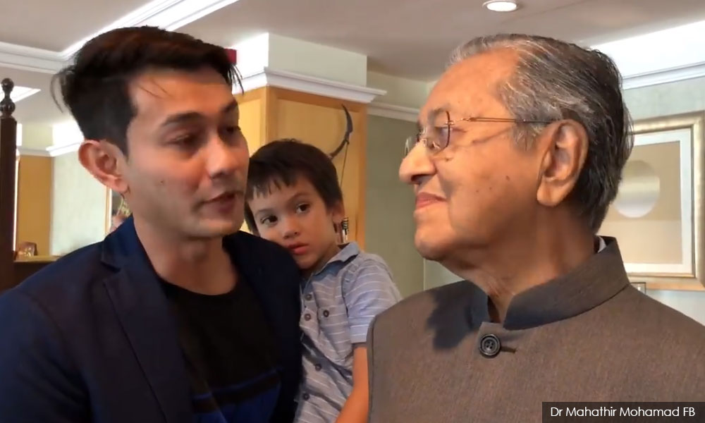 Farid Kamil minta nasihat Dr Mahathir