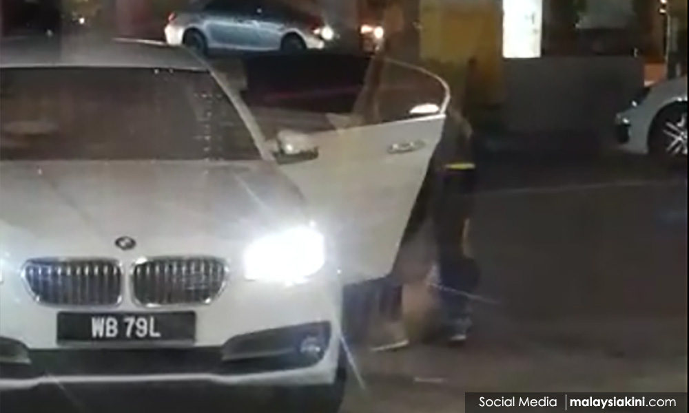 Cops recover BMW from Johor stab-and-ram case