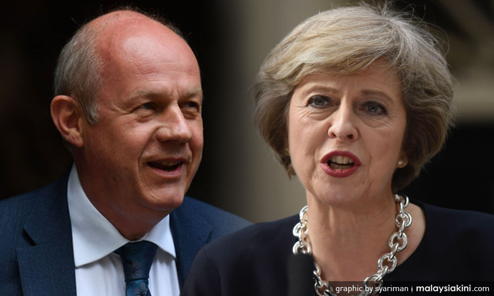 British PM May forces deputy to resign over porn scandal