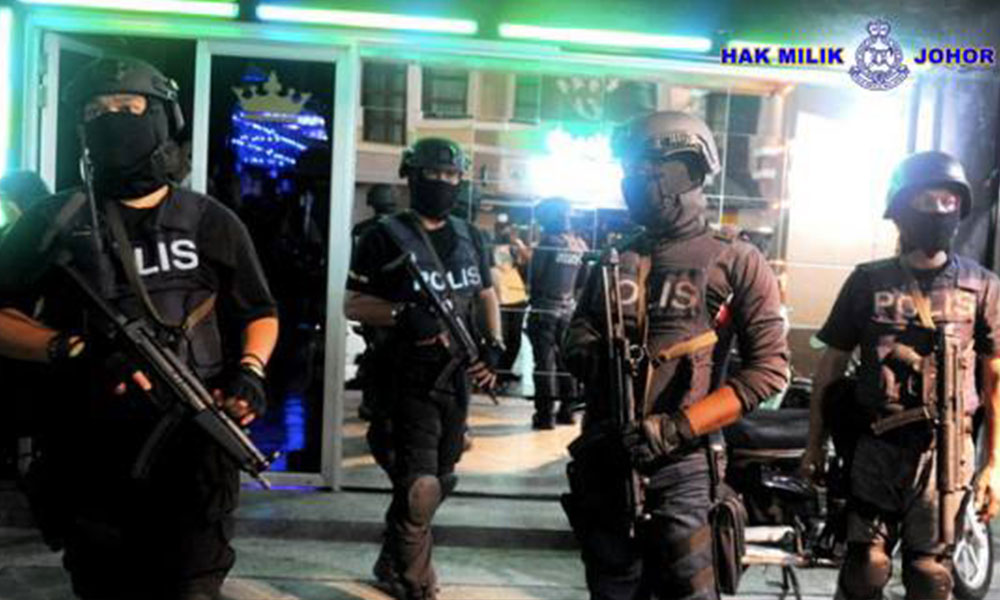 Johor cops net 31 in special ops