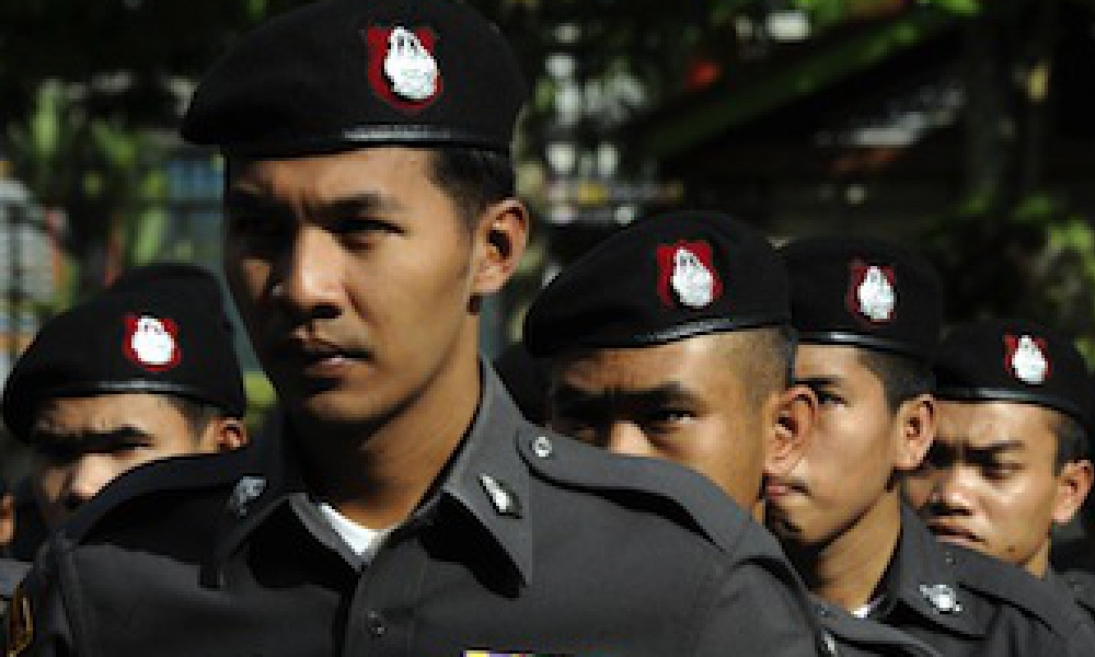 Thailand begins distributing thousands of pistols to cops