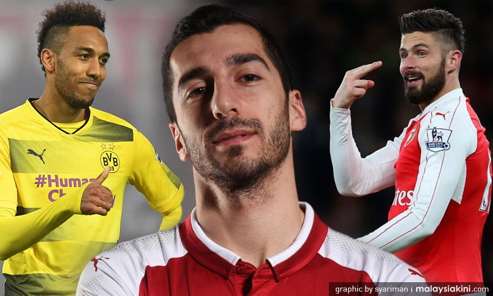 Mkhitaryan, Aubameyang dan Giroud bakal bersatu?