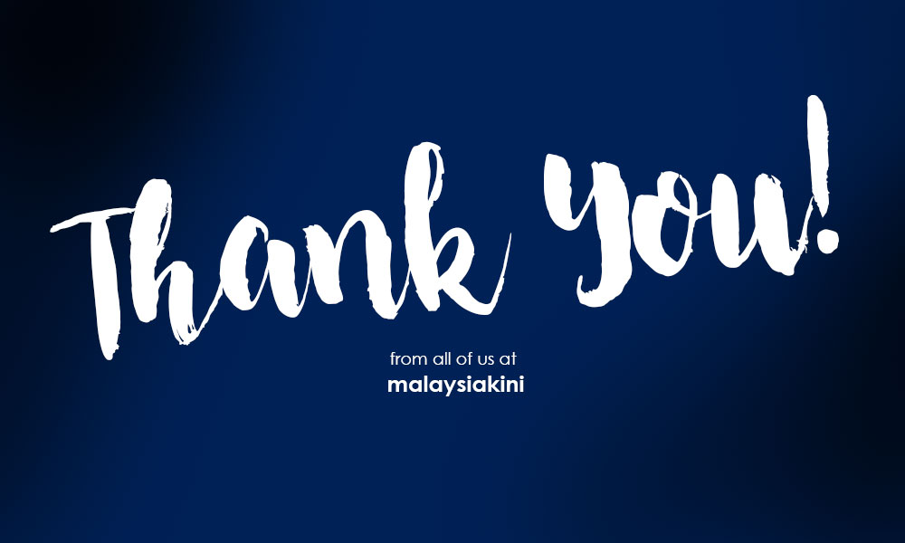 Defence fund target met - thank you Mkini supporters!