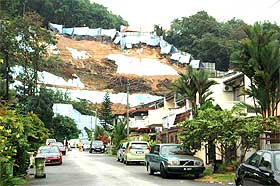 medan damansara hillside development protest dbkl 220408 02