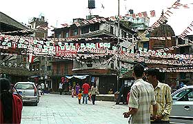 nepal election 170408 posters