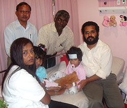 hospital visit 180408 family