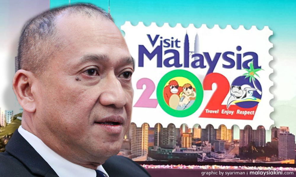 再挺旅游年标志，纳兹里反呛马哈迪像猴子