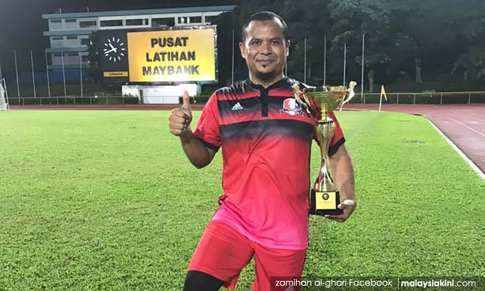 Jaga-jaga, Zamihan nak buat 'free kick' pada Wahabi