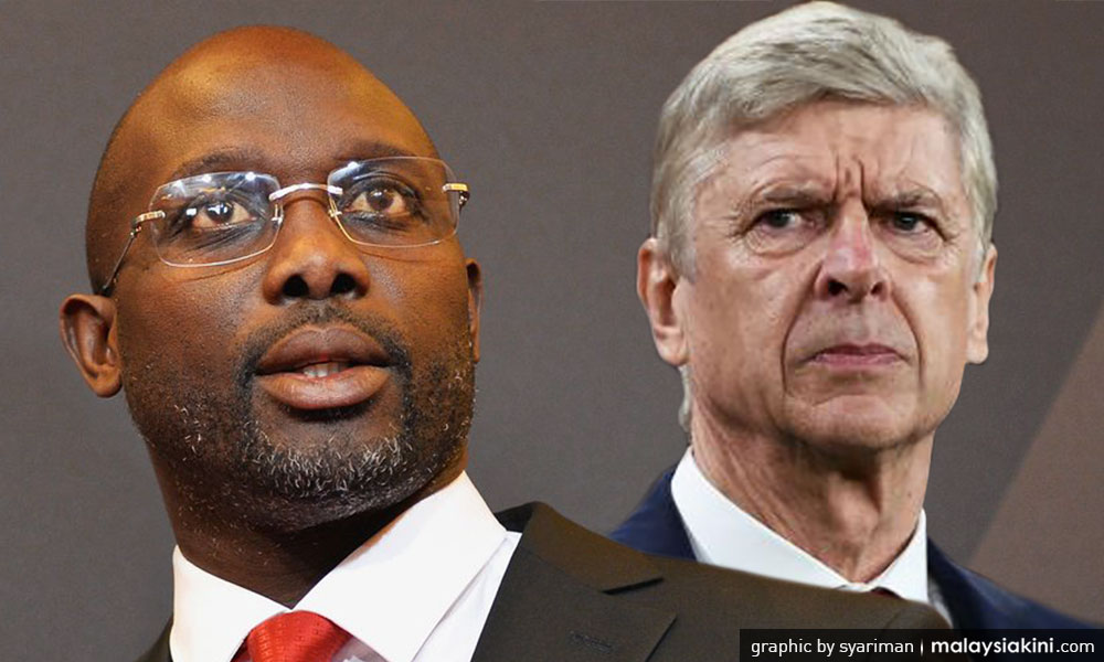 Wenger cadangkan kisah hidup Weah difilemkan