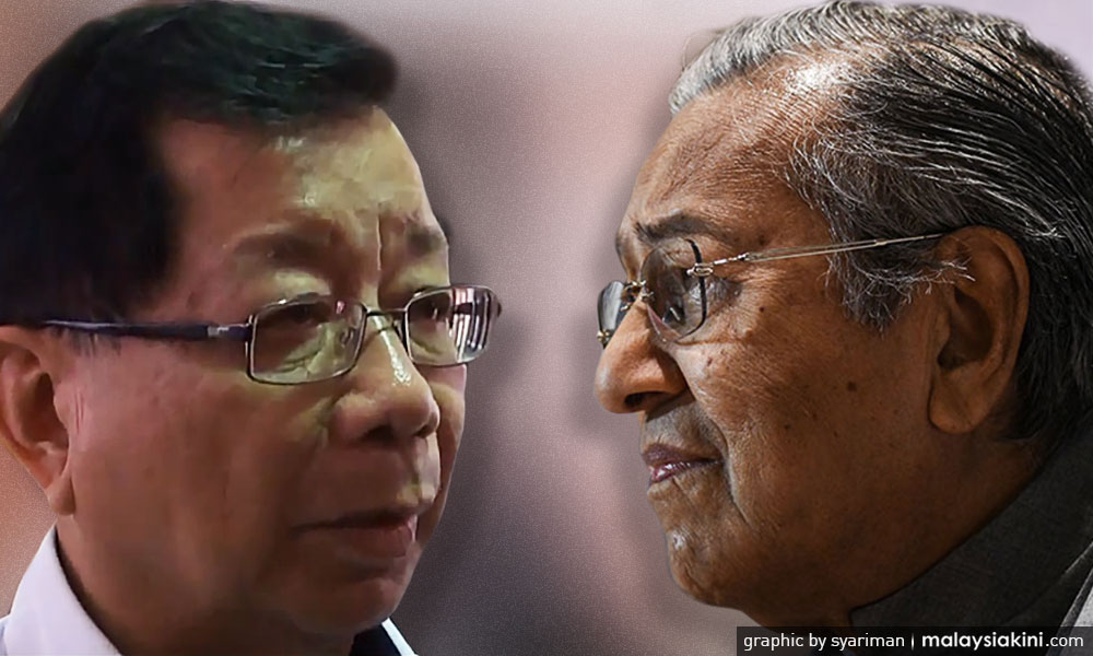 Let it go, octogenarian Chan tells nonagenarian Dr M