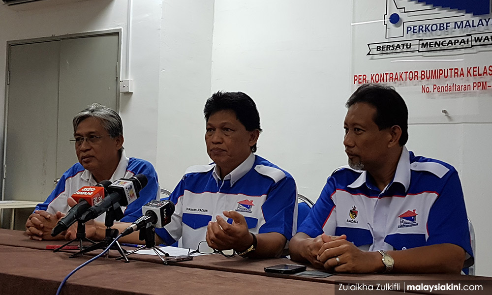 Class F bumi contractors rue lack of projects