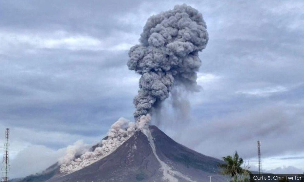 ‘Letusan Sinabung jejas kualiti udara Malaysia hingga Ahad tak benar’