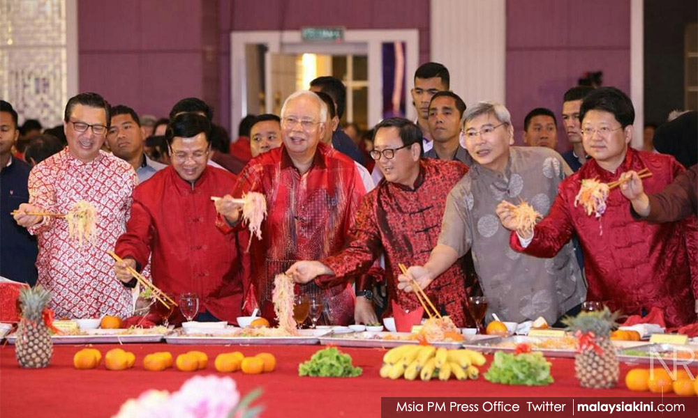 Sad day if no Chinese rep in new govt: Najib