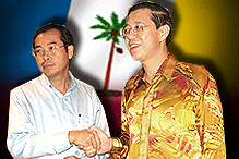 lee kah choon and lim guan eng penang