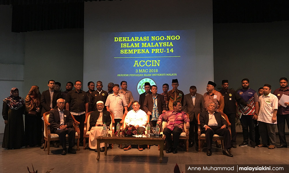 Gabungan NGO Islam akan sokong parti lawan liberalisme, murtad