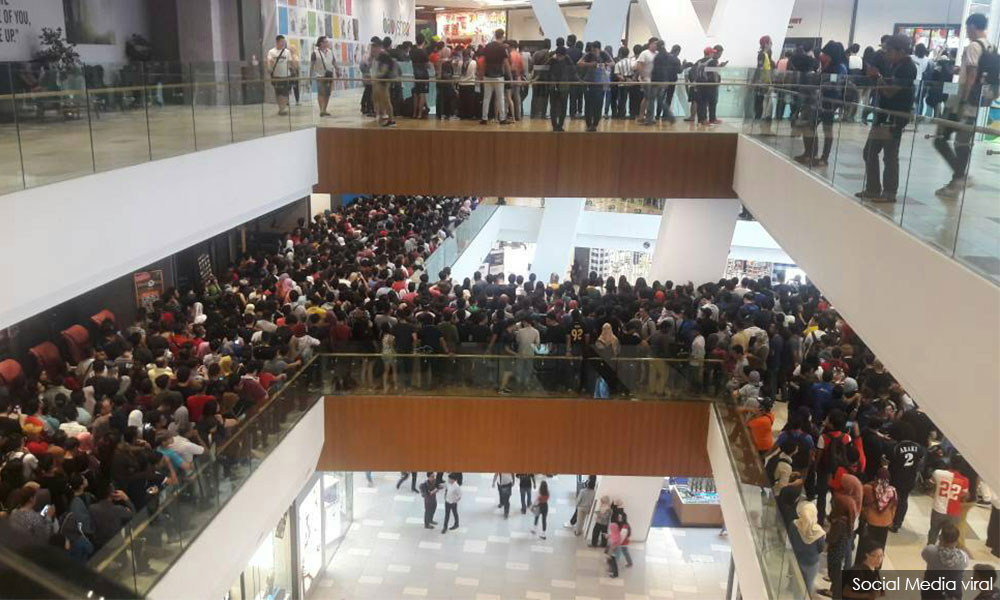 Ribuan serbu Apple murah tapi ramai putih mata
