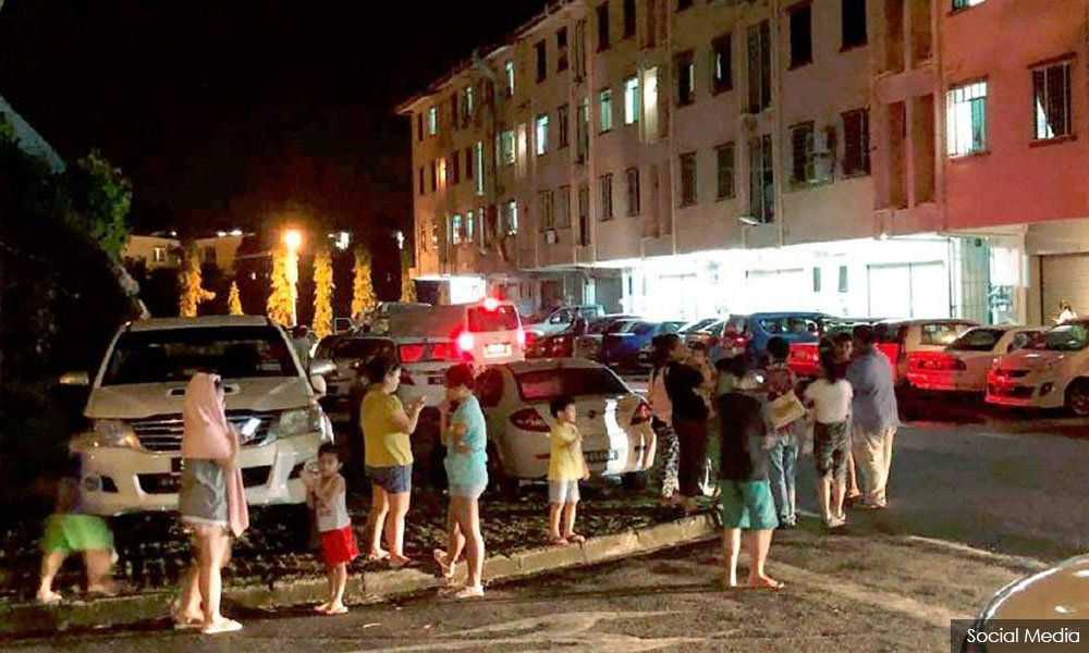Ranau hit by another quake this morning
