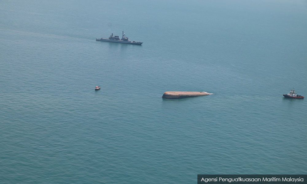 Anak kapal warga China ditemui selamat