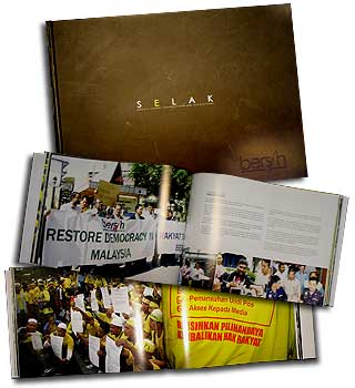 bersih book selak photobook of bersih campaign