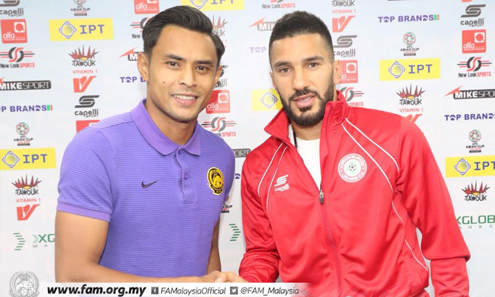 Zaquan tabik aksi cemerlang menentang Lubnan