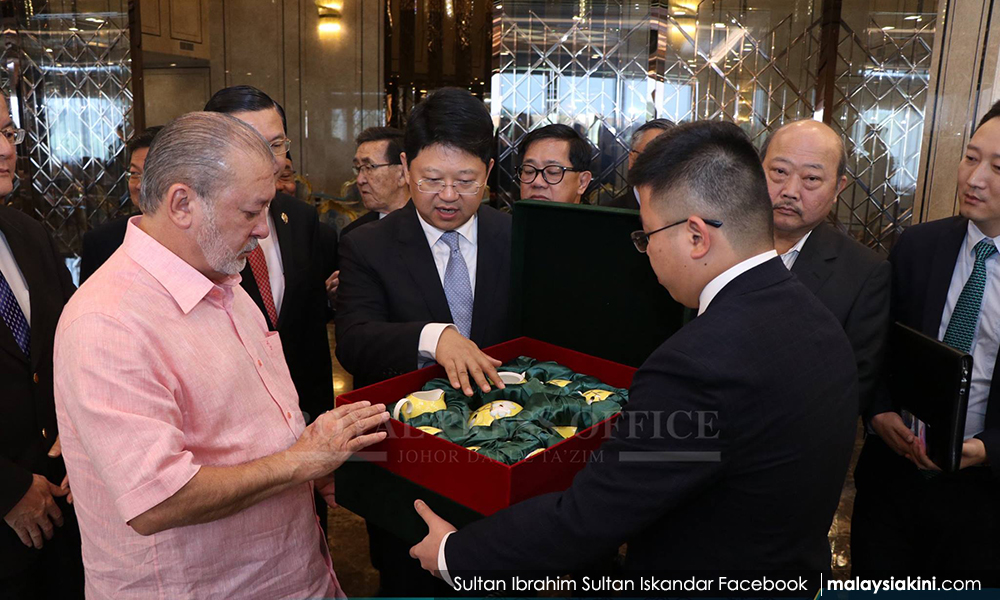 Sultan cadang pejabat konsulat jeneral China di JB
