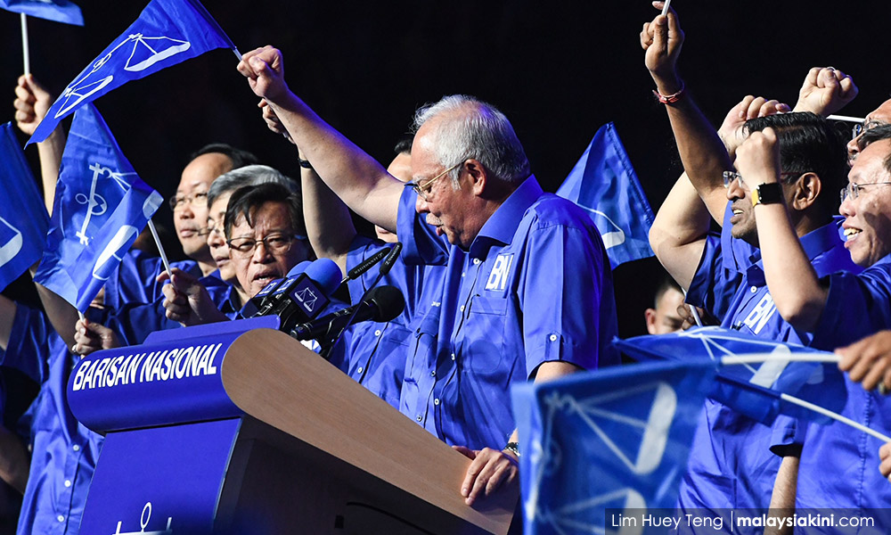 Malaysians Must Know the TRUTH: Najib's caretaker gov't 