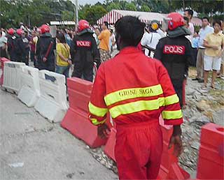cheras mahkota police clash 5 070508