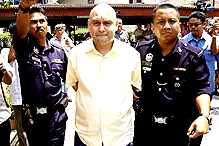 raja petra court case 060508 petra arrested