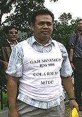 mtuc parliament protest 070508 06