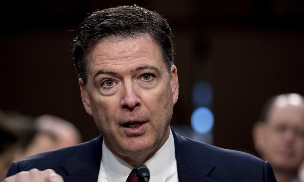 Comey - Trump a 'dangerous, morally unfit' leader