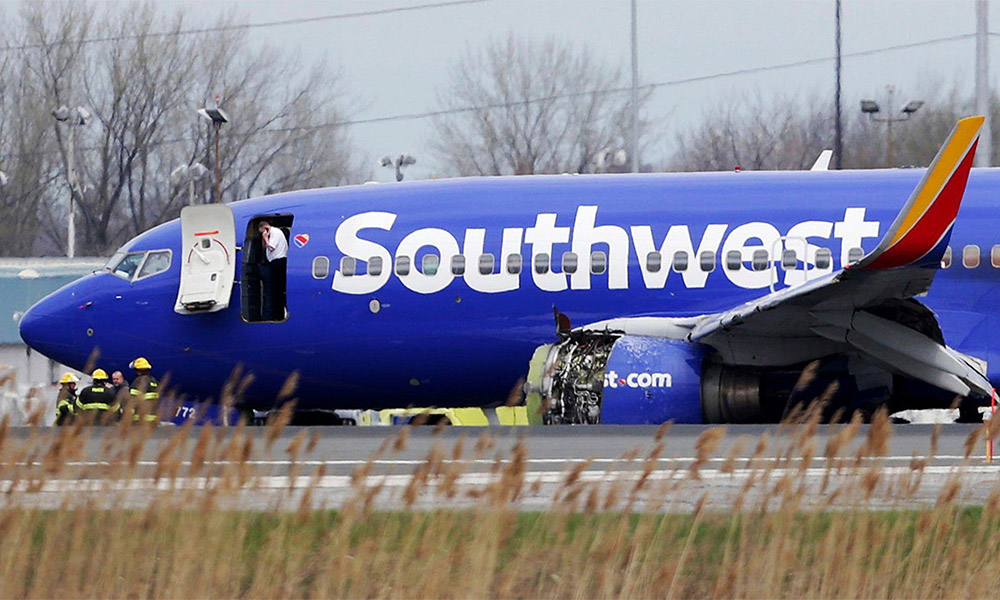 FAA orders probe after engine explosion kills passenger