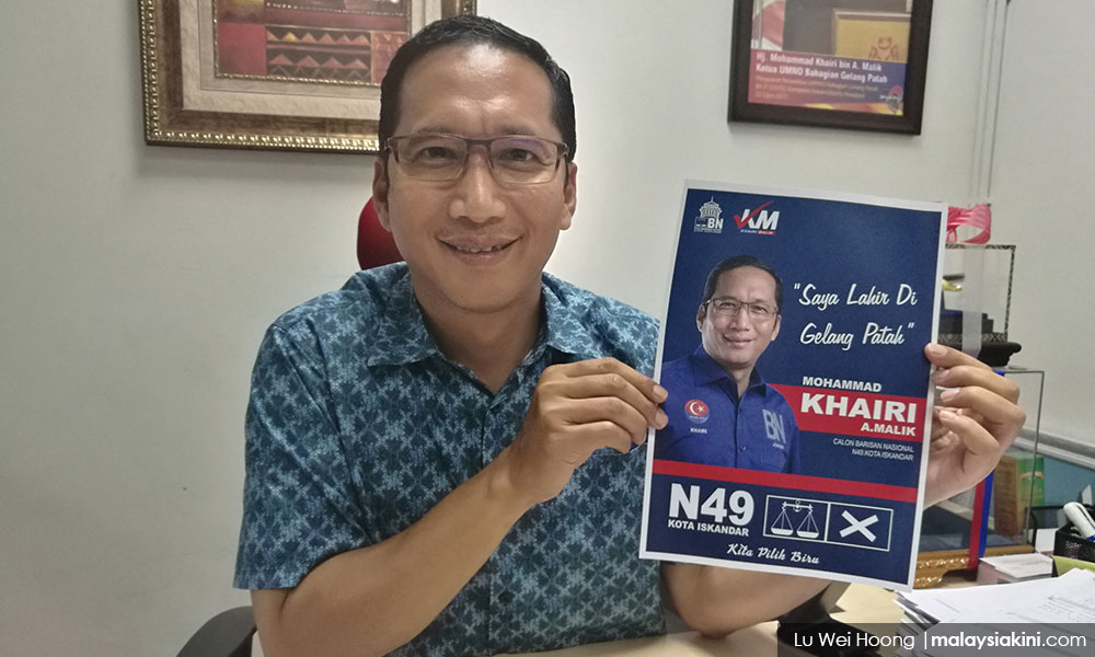 Riding on Johor political legend, Khairi seeks to chip away at Kit Siang