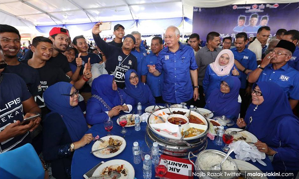 Najib agak optimis BN akan menang