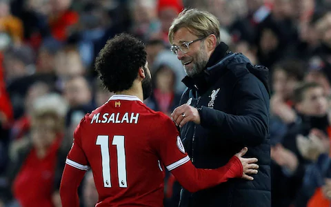 Klopp beri masa Salah solat sebelum perlawanan