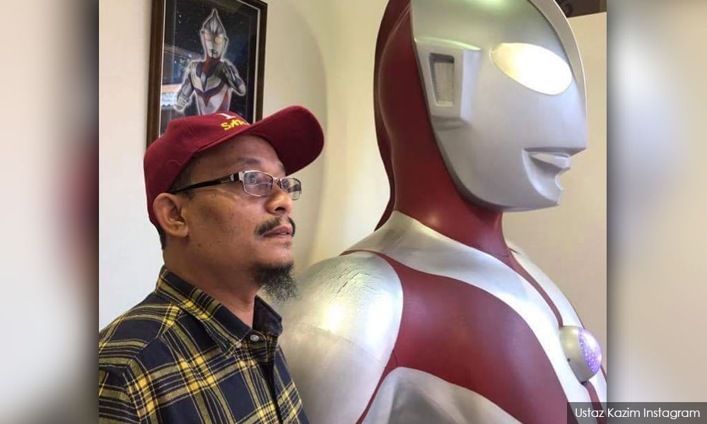 Akhirnya ustaz Kazim 'jumpa Ultraman'