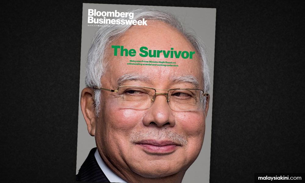 Najib hiasi kulit majalah Bloomberg Businessweek