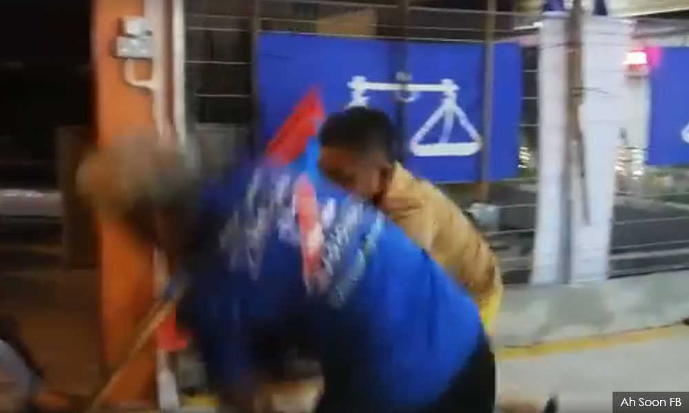 警方就“拔旗冲突”逮捕一嫌犯