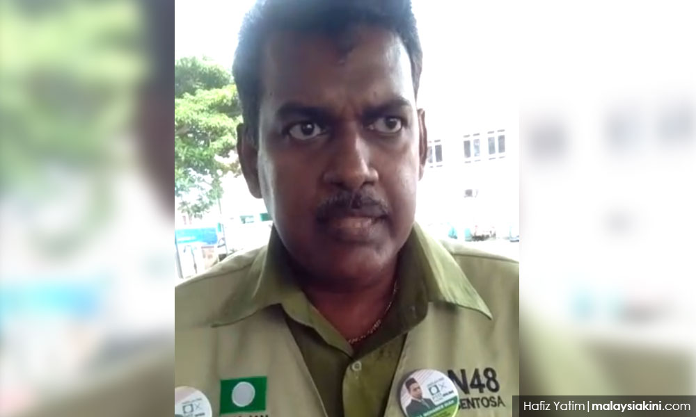 PAS' Indian candidate aims to uplift Sentosa