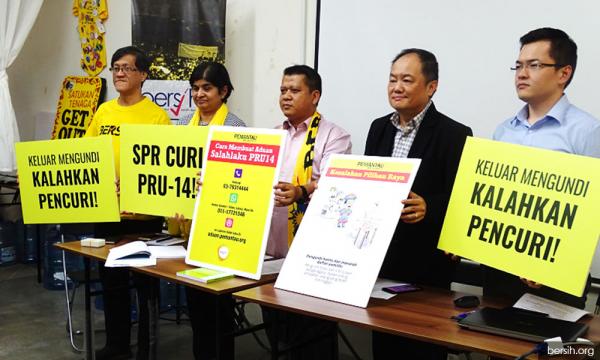 Bersih Bangkitkan 10 Masalah Dalam Daftar Pemilih Pru Ke 14