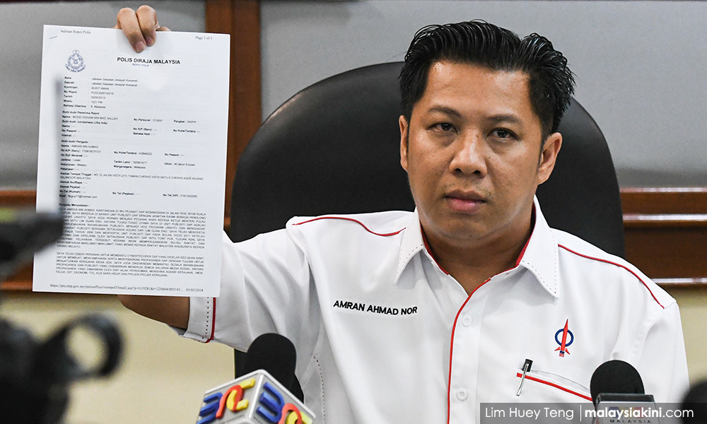 Ahli Parti Lapor Polis Propaganda Anti Najib Dap