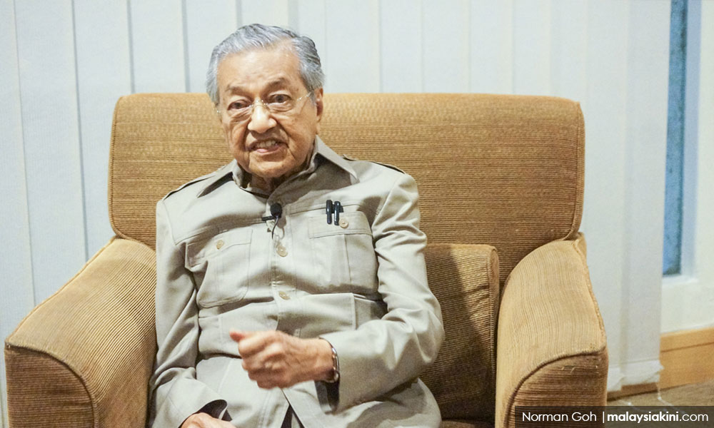 Dr M: Dulu makan sehari 3 kali, sekarang sekali saja