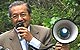 mahathir with loud speaker